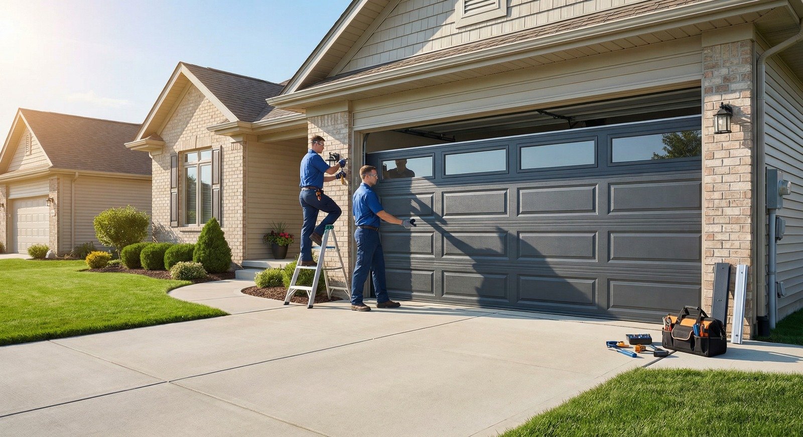 New garage door installation Carillon