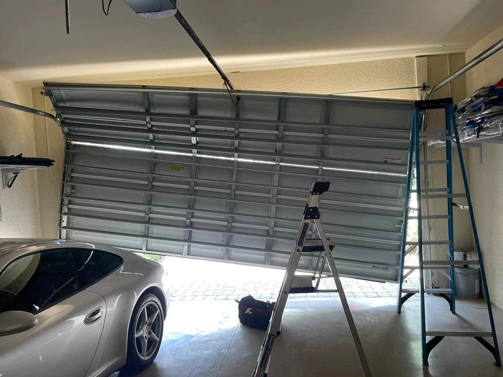 Off-track garage door repair Southlake
